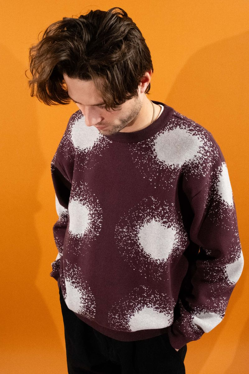 Quasi Seura Heavyweight Jacquard Knit Sweater - People Skate and Snowboard