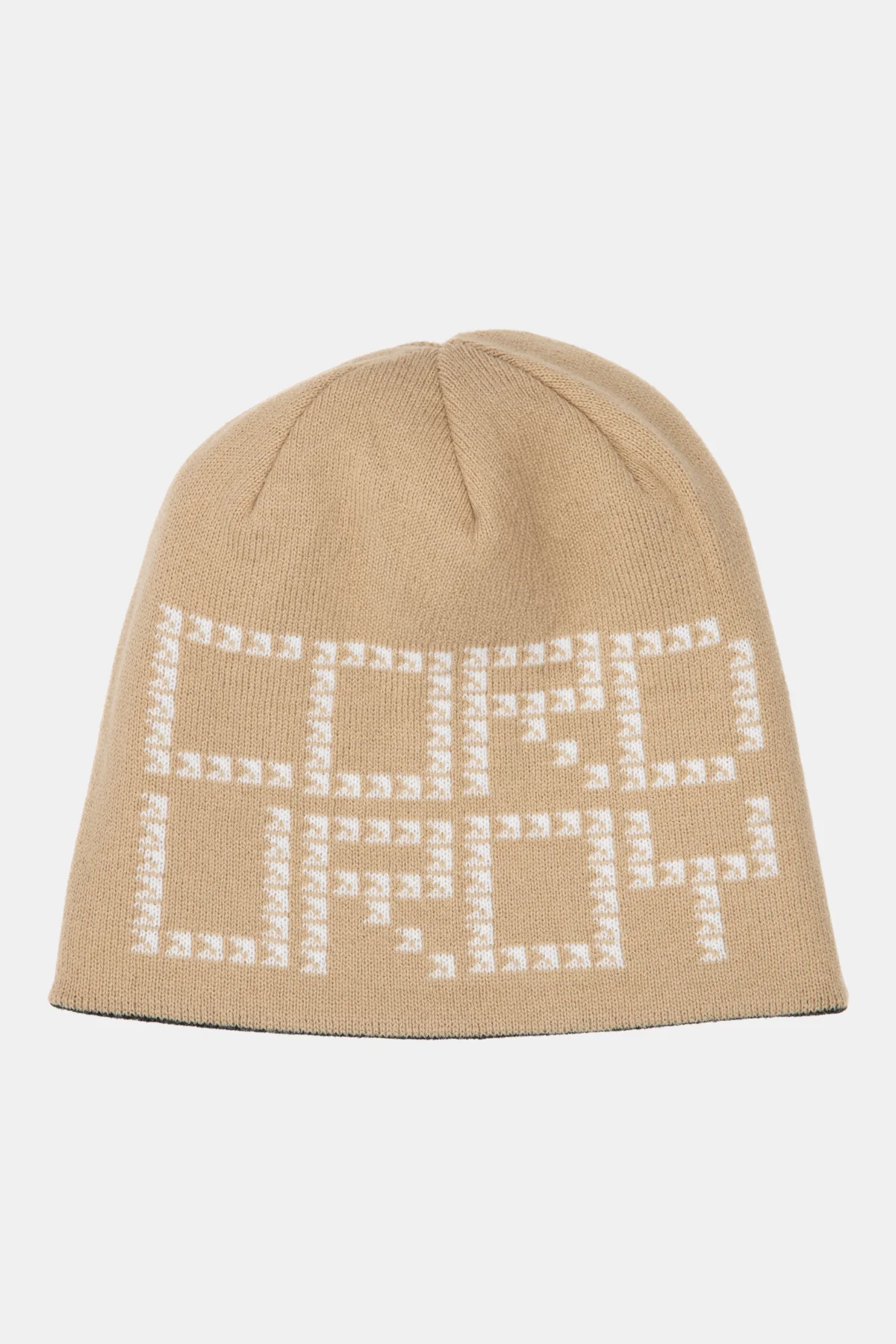 Corduroy Shadow Plaid Reversible Skully Beanie - People Skate and Snowboard