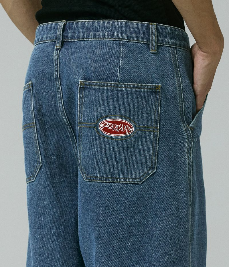 Former Merchandise Reynolds Flatline Denim Pants - People Skate and Snowboard