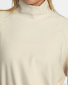 RVCA Womens Sofie Waffle Mock Neck Top - People Skate and Snowboard