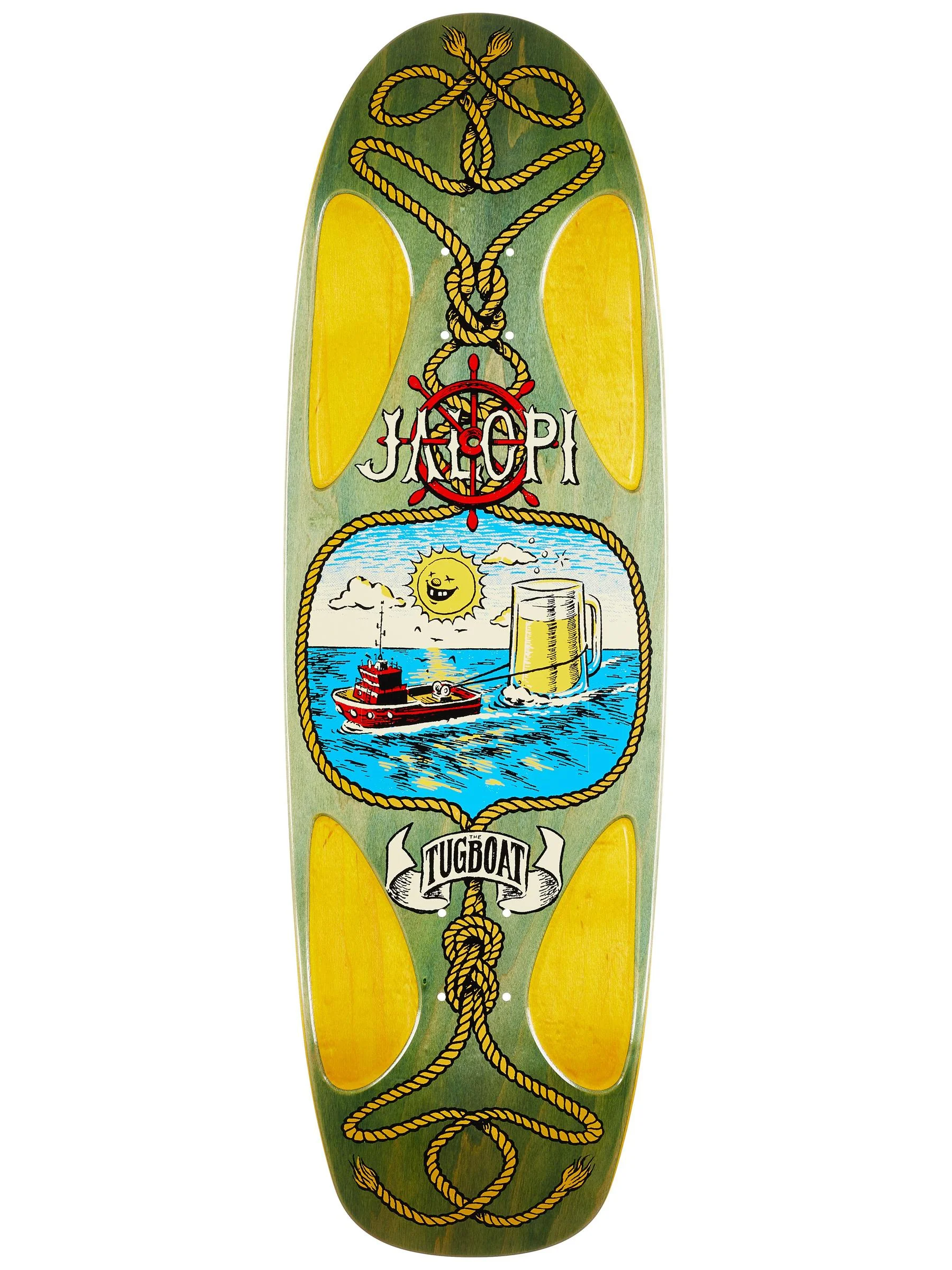 Anti Hero Jalopi Tugboat Shaped Skate Deck 9.8" x 32.25" - People Skate and Snowboard