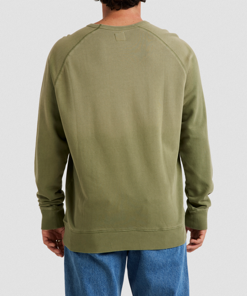 RVCA Vacancy Crewneck Sweatshirt - People Skate and Snowboard