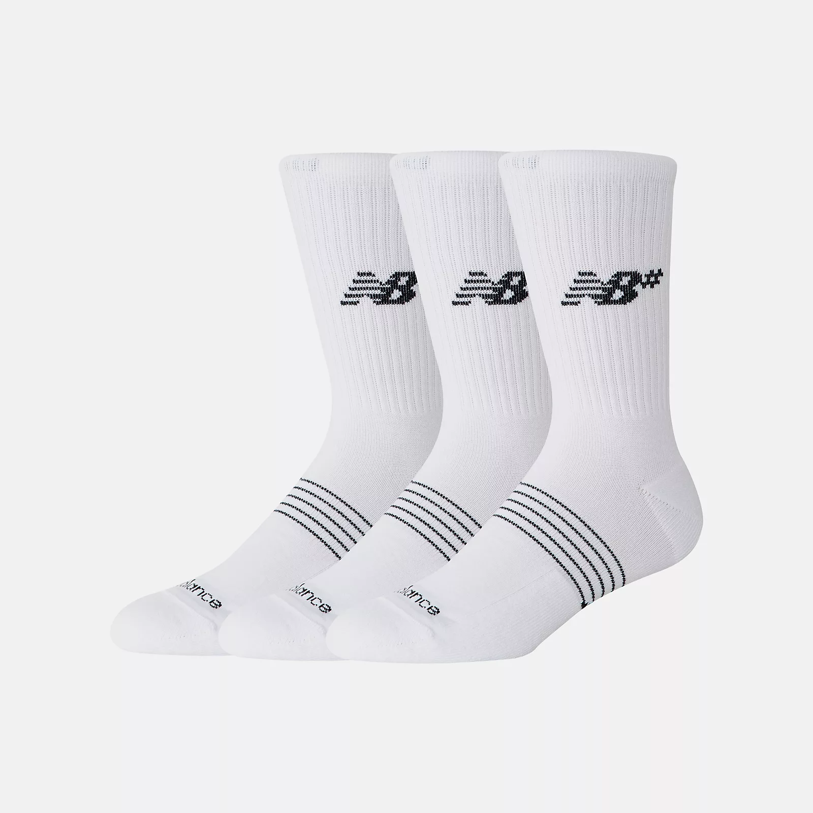 New Balance Active Numeric Crew Socks 3 Pack - People Skate and Snowboard