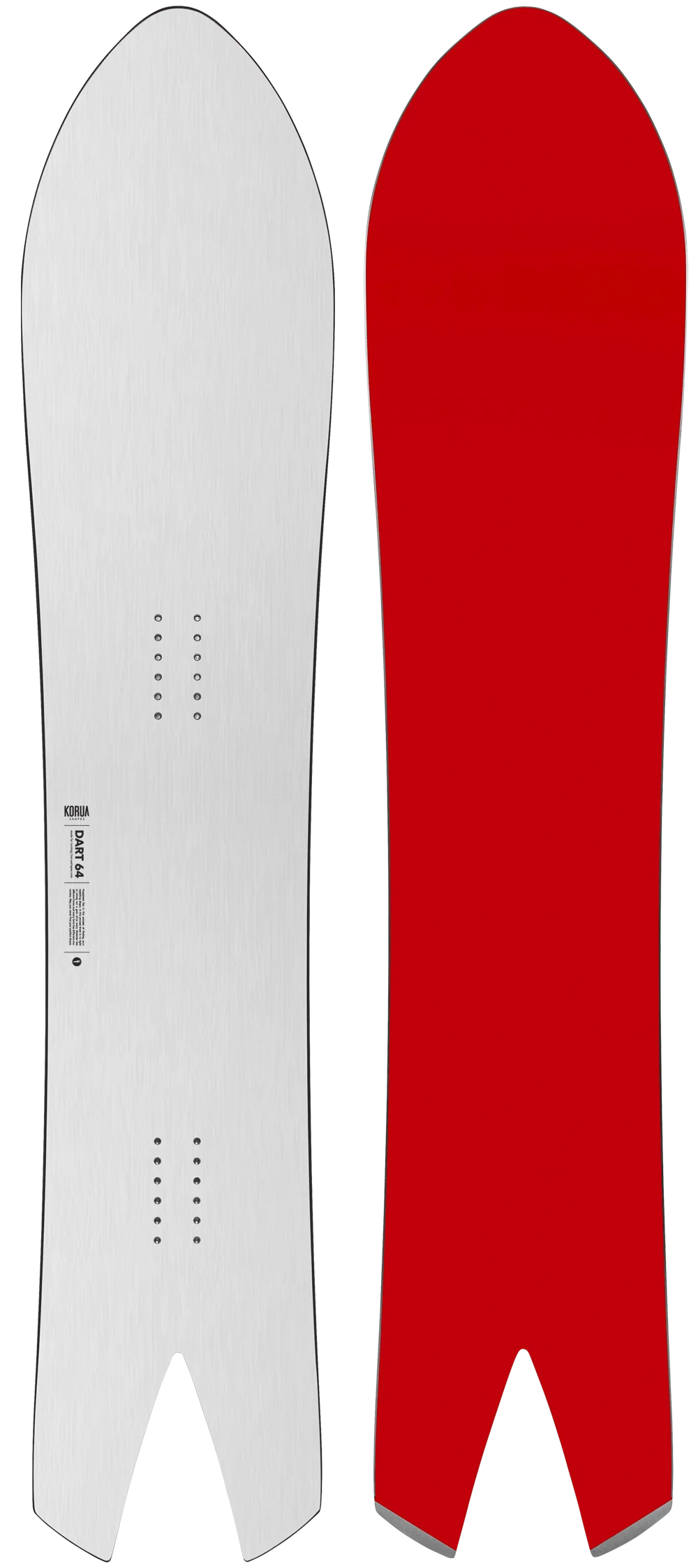 Korua Shapes Dart Brushed Snowboard - People Skate and Snowboard