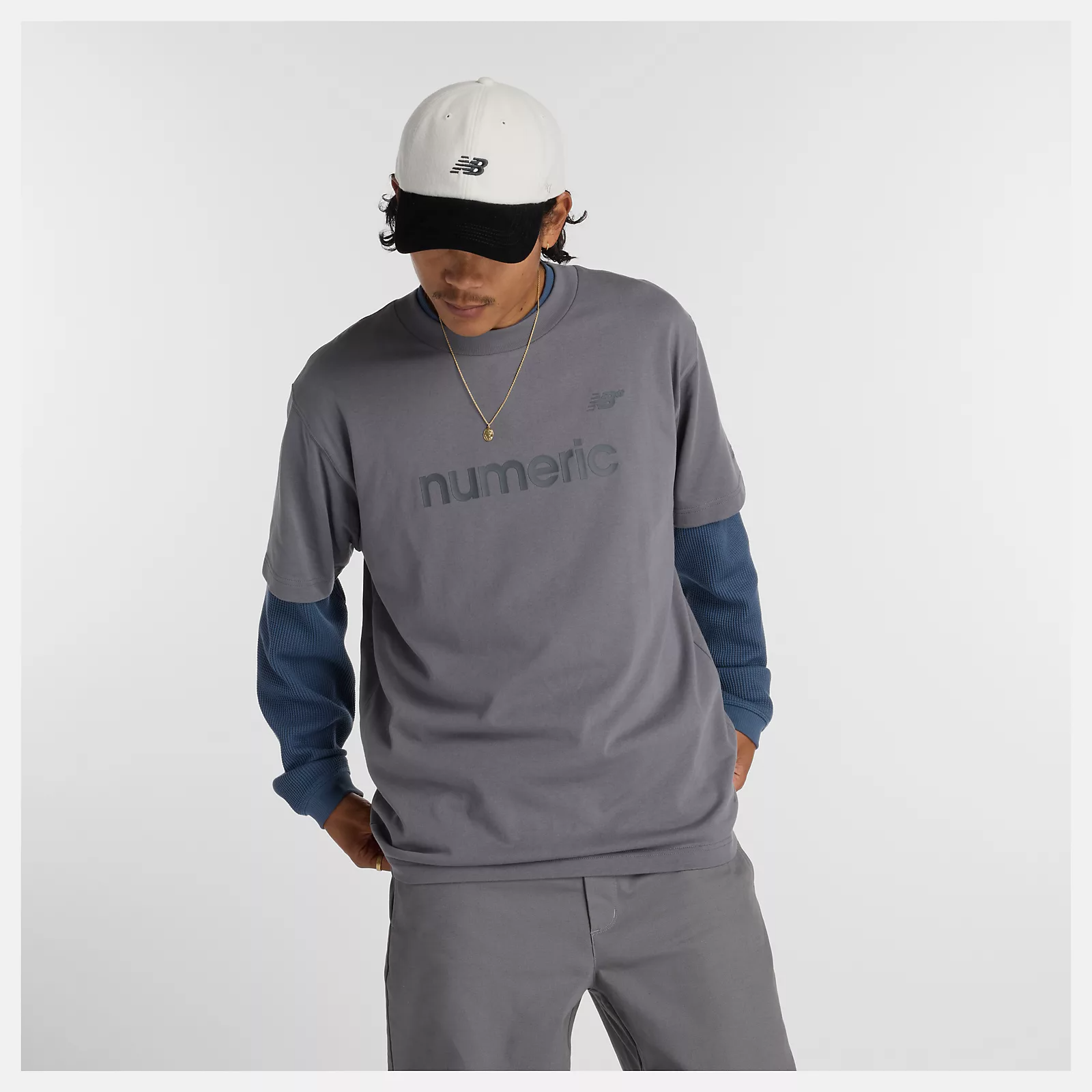 New Balance Numeric Cotton Tee - People Skate and Snowboard