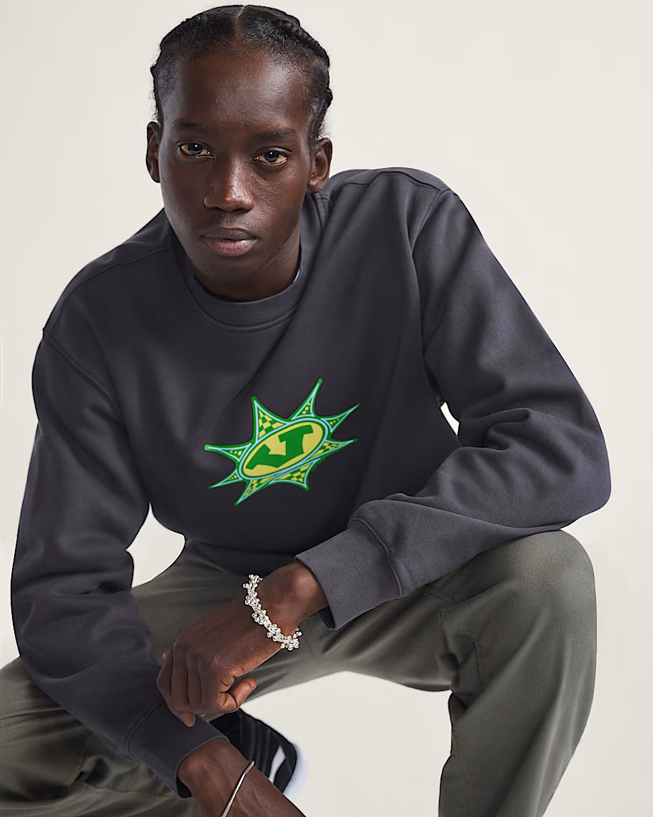 Vans Star Checker Crewneck Sweatshirt - People Skate and Snowboard