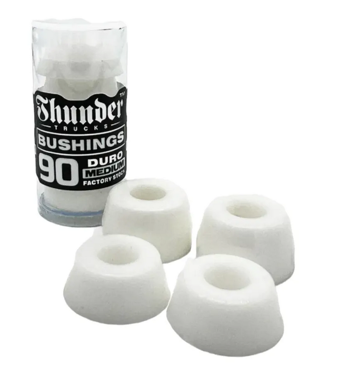 Thunder Premium Bushings White Medium 90a - People Skate and Snowboard