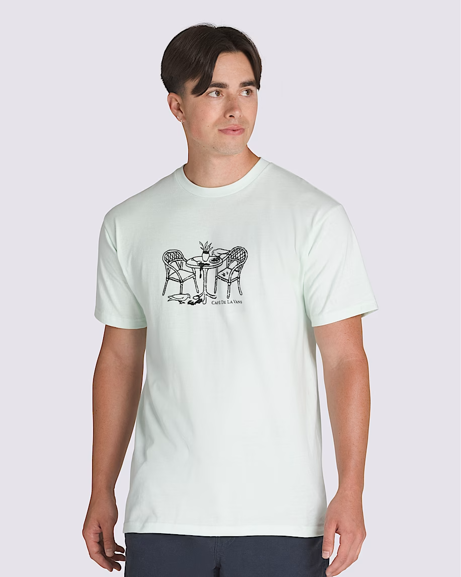 Vans Cafe De La Vans Tee - People Skate and Snowboard
