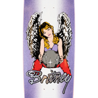 Welcome X Britney Spears Angel on Boline Shaped Skate Deck 9.5" - People Skate and Snowboard