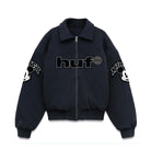 HUF x Mickey Worldwide Tour Varsity Jacket - People Skate and Snowboard