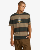 RVCA KSL Stripe Short Sleeve Tee - People Skate and Snowboard