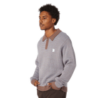 Huf Megablast Two Tone Waffle Sweater - People Skate and Snowboard