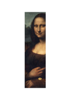 Pvblic Domain Mona Lisa Perforated Grip Tape Sheet 9"x33" - People Skate and Snowboard
