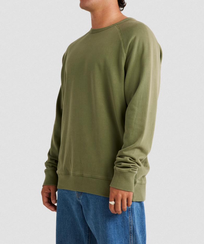 RVCA Vacancy Crewneck Sweatshirt - People Skate and Snowboard