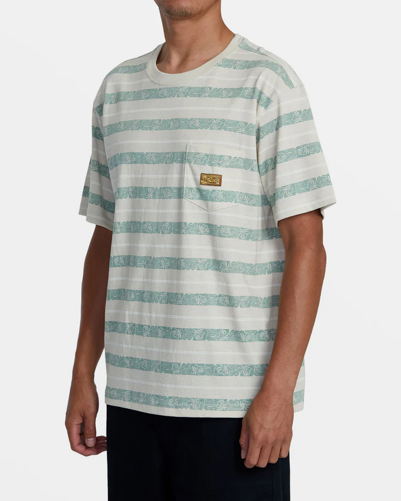 RVCA Exotica Crew Short Sleeve Tee - People Skate and Snowboard