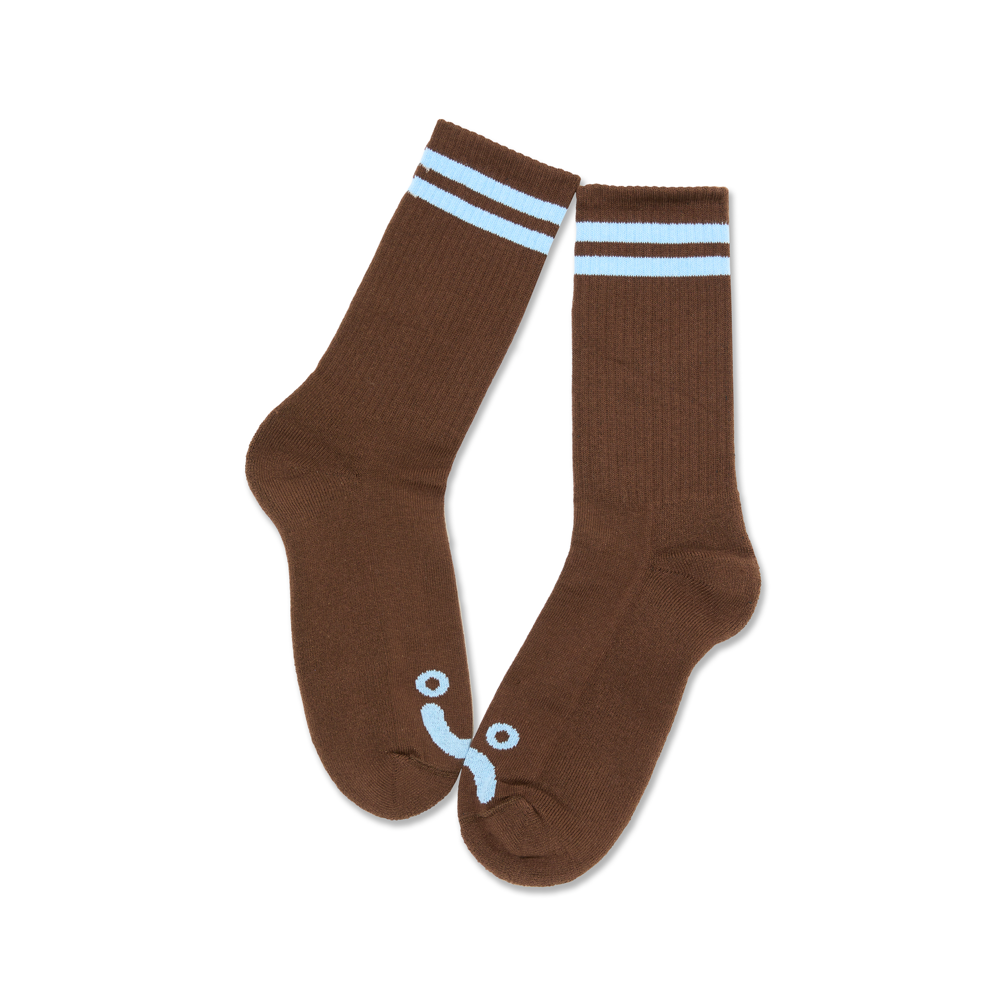 Polar Skate Co. Happy Sad Rib Socks - People Skate and Snowboard