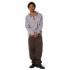 Huf Megablast Two Tone Waffle Sweater - People Skate and Snowboard