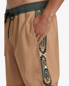 RVCA Apex Elastic Boardshorts 17" size small - People Skate and Snowboard