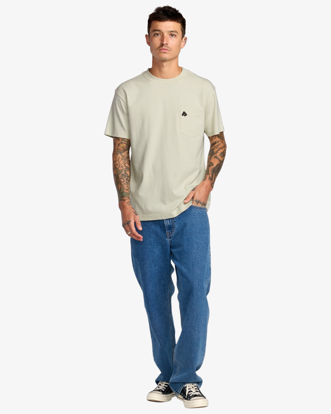 RVCA KSL Pocket Tee - People Skate and Snowboard