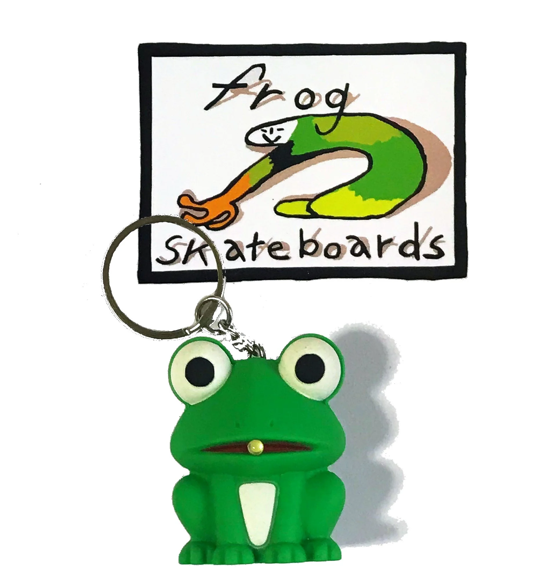 Frog Skateboards Keychain Light - People Skate and Snowboard