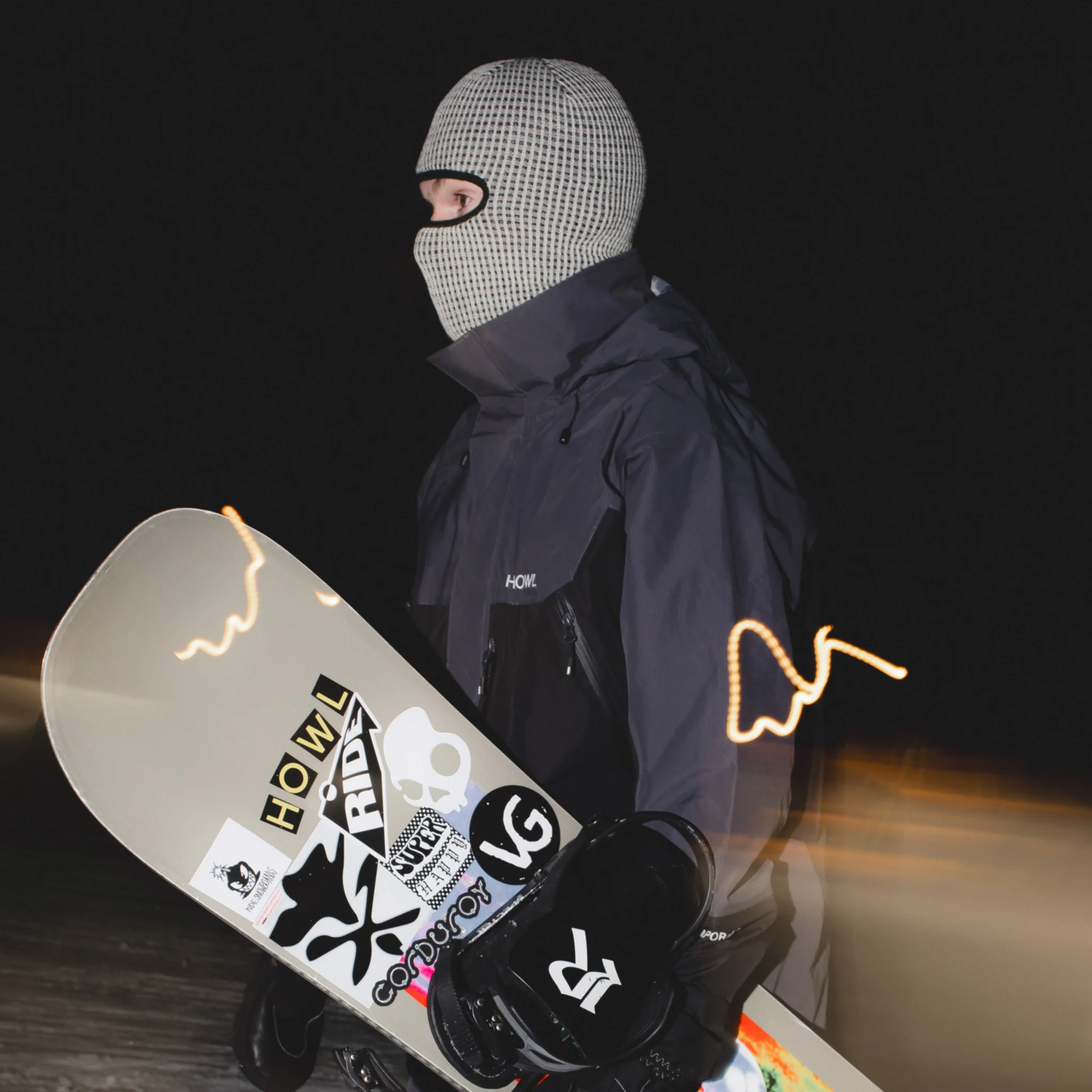 Howl Supply Burglar Facemask - People Skate and Snowboard