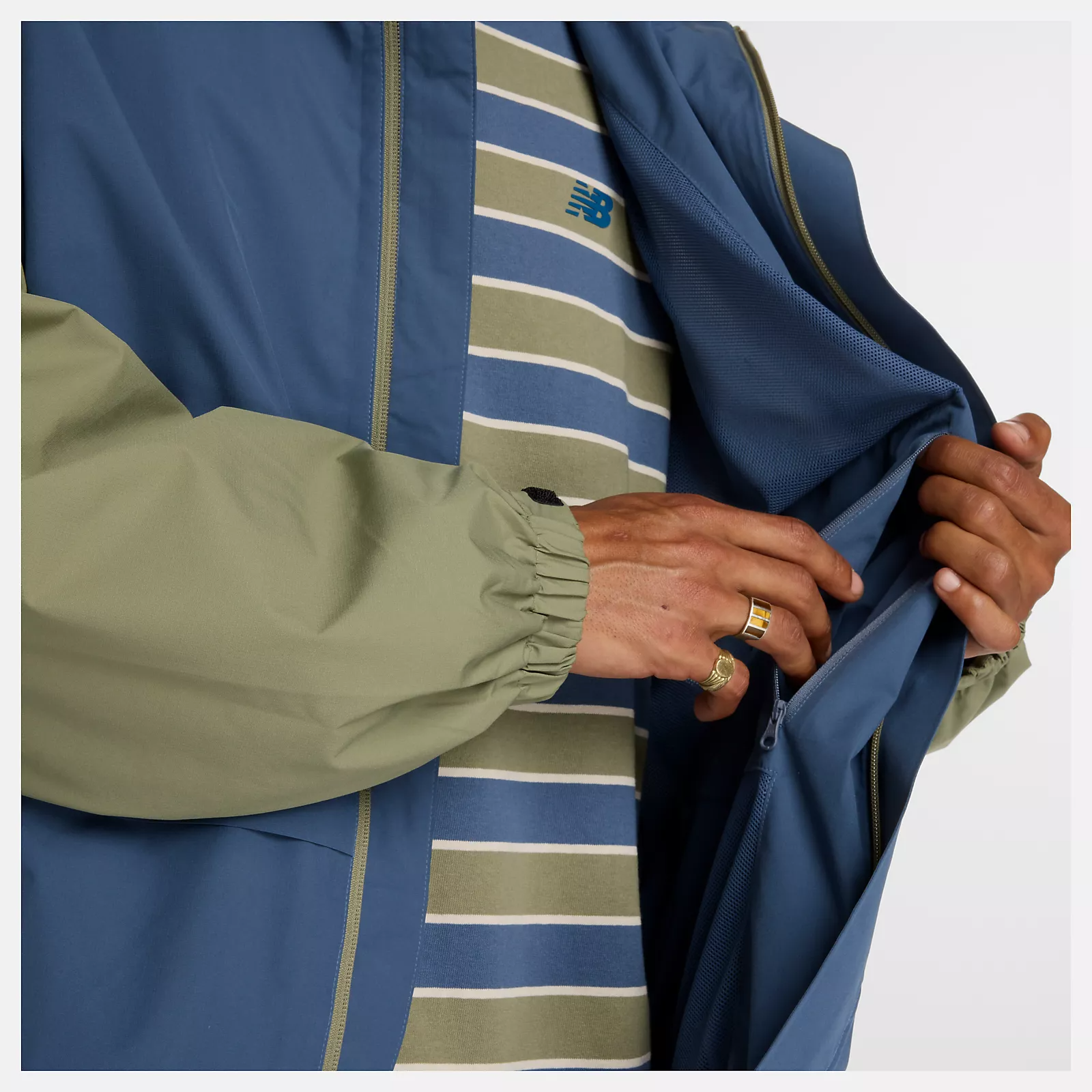 New Balance Numeric Waterproof Full Zip Jacket - People Skate and Snowboard