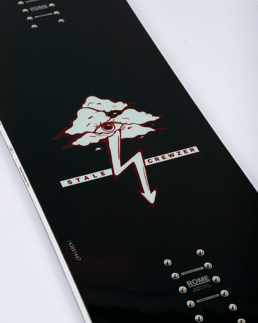 Rome Stale Crewzer Snowboard 2026 - People Skate and Snowboard