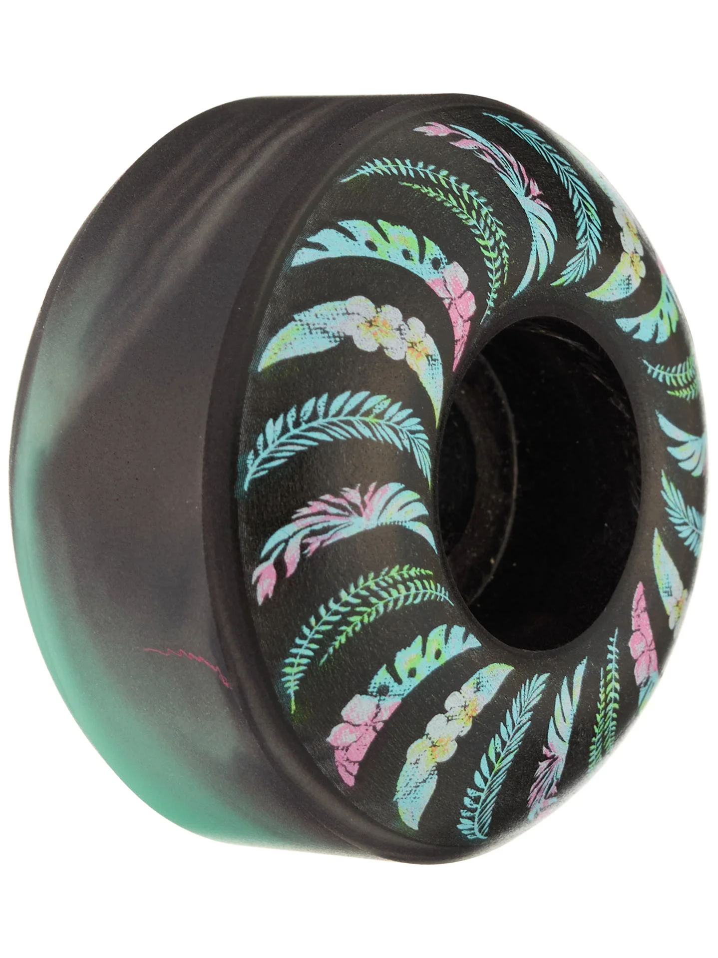 Spitfire Formula Four Floral Classic 99a 53mm Swirl Skateboard Wheels - People Skate and Snowboard