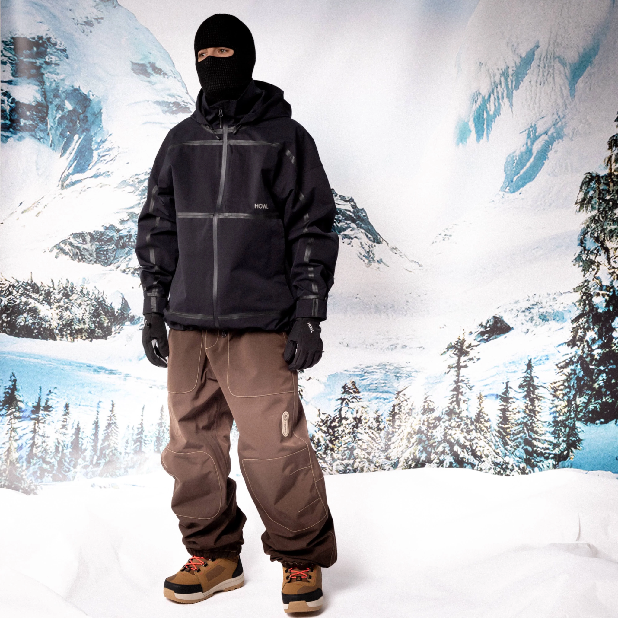 Howl Supply Burglar Facemask - People Skate and Snowboard