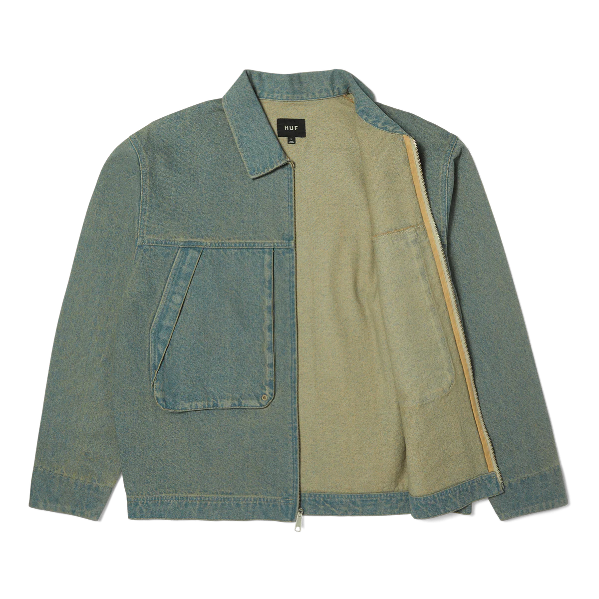 Huf Dresden Denim Work Jacket - People Skate and Snowboard