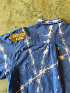 Altered Mood Bleached Barbed Wire Short Sleeve Button Up Shirt Large - People Skate and Snowboard