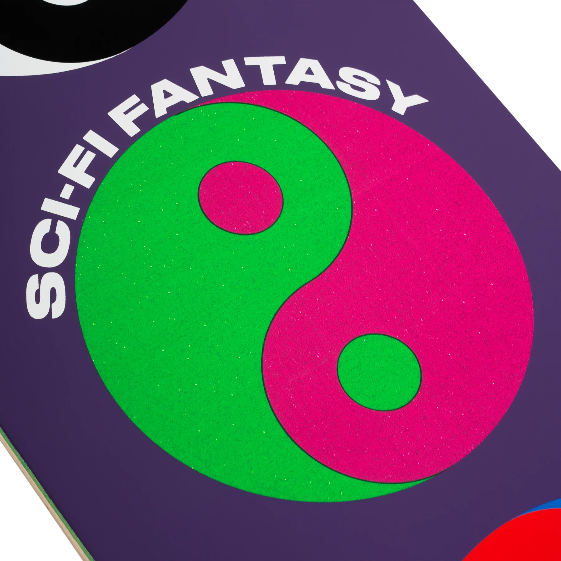 Sci-Fi Fantasy Yin Yang Deck 8.0 - People Skate and Snowboard