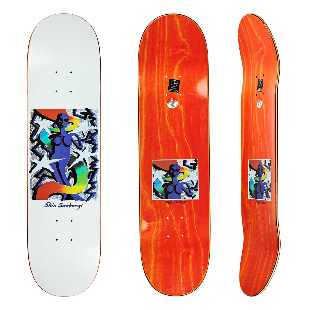 Polar Skate Co. Shin Sanbongi Queen Board - People Skate and Snowboard