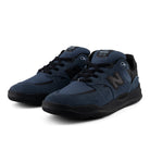 New Balance Numeric Tiago Lemos 1010 skate shoes in shadow blue and black, pair front angle