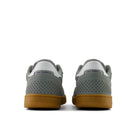 New Balance Numeric 440 V2 skate shoes in grey with gum sole, heel view