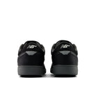 New Balance Numeric Brandon Westgate 508 skate shoes in black and white, heel view