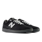 New Balance Numeric Brandon Westgate 508 skate shoes in black and white, pair shown at an angle