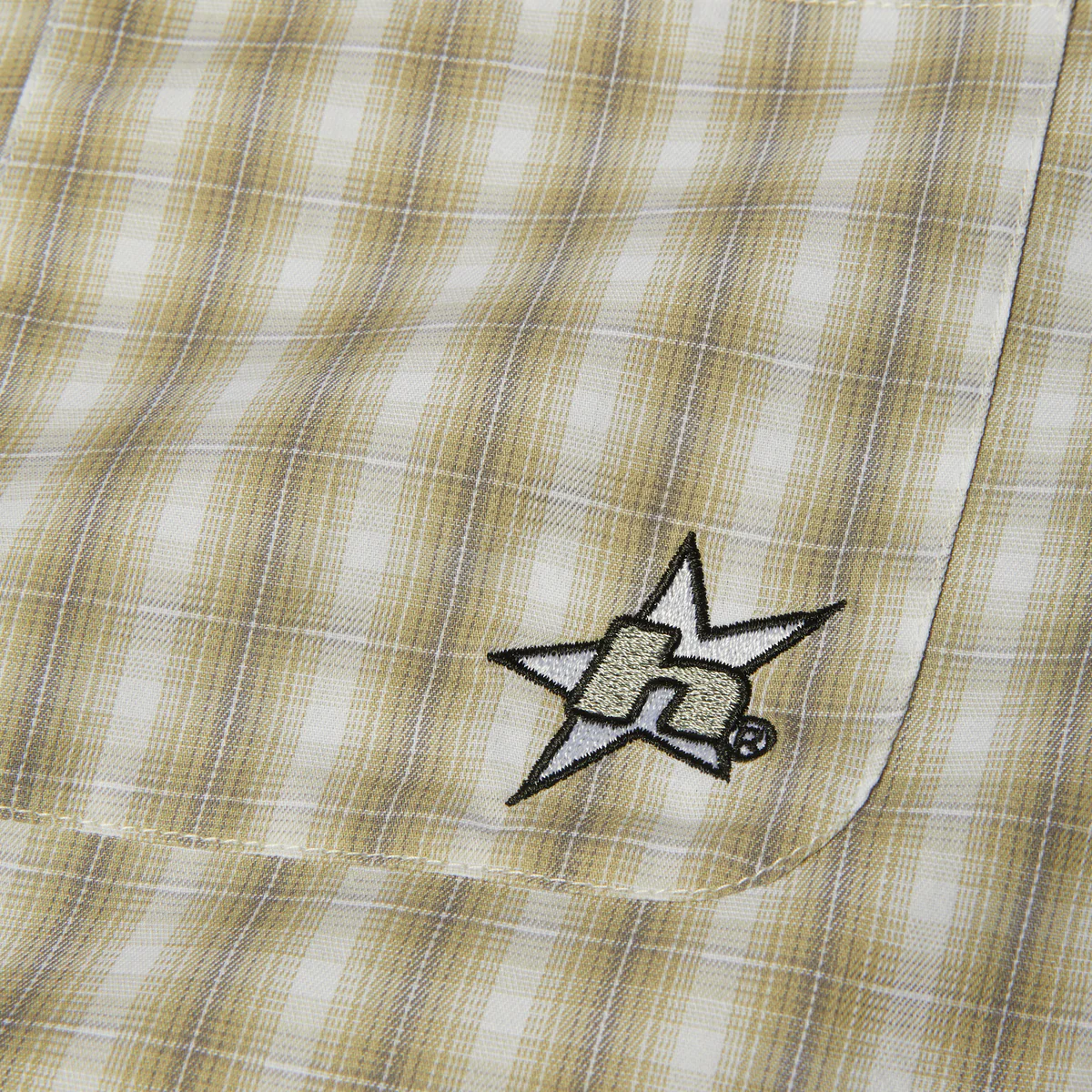 Huf H Star Long Sleeve Plaid Shirt - People Skate and Snowboard