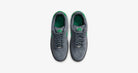 Nike SB Nocturnal Air Force 1 Low SE shoes in Cool Grey and Court Green, top view