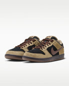 Nike SB Dunk Low Pro Filbert Black men's sneakers pair shown at an angled view