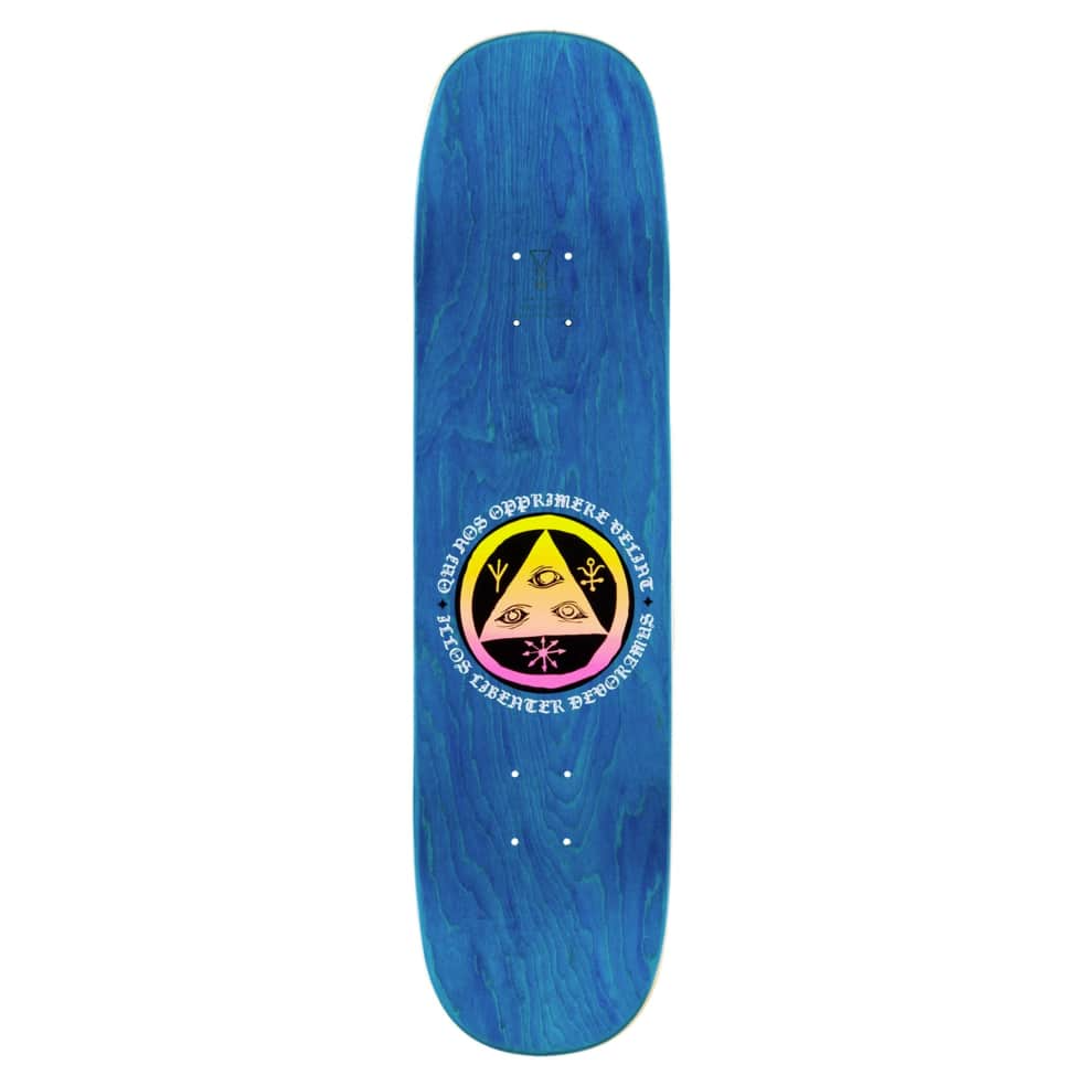 Welcome Seahorse 2 on Amulet Shaped Skate Deck 8.12" - People Skate and Snowboard