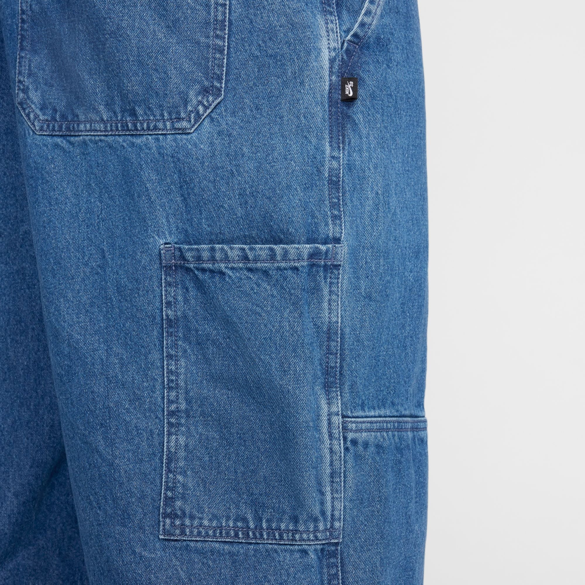 Nike SB Loose Double-Knee Denim Skate Pants - People Skate and Snowboard