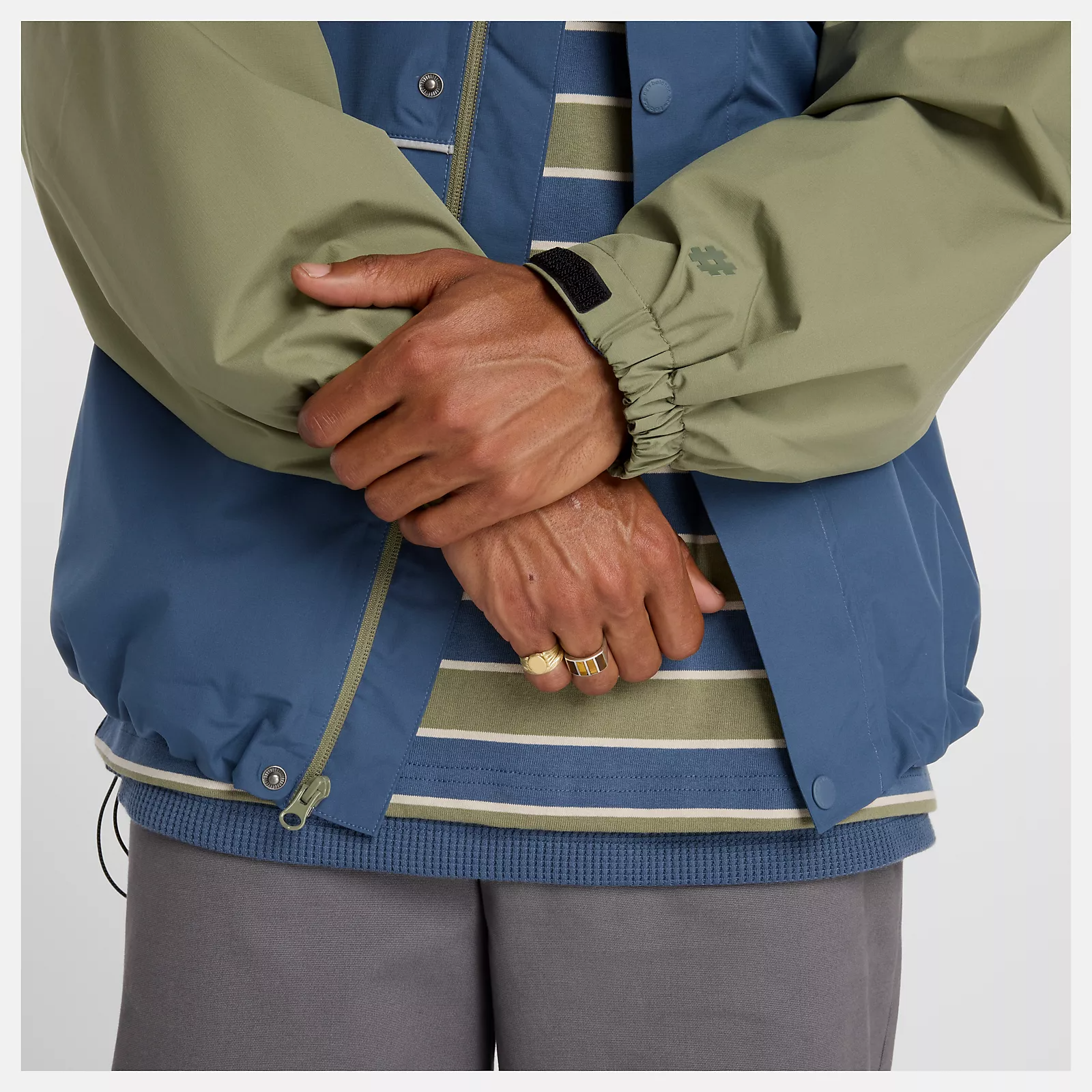 New Balance Numeric Waterproof Full Zip Jacket - People Skate and Snowboard