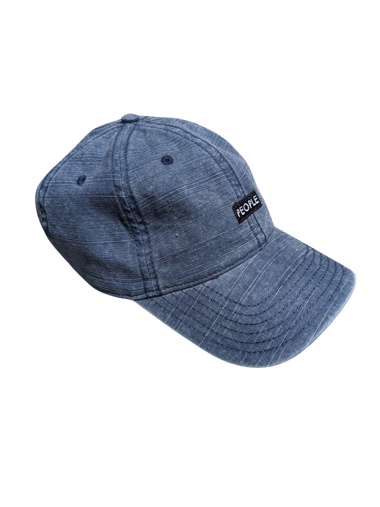 People Small Quad Slub Dad Hat - People Skate and Snowboard