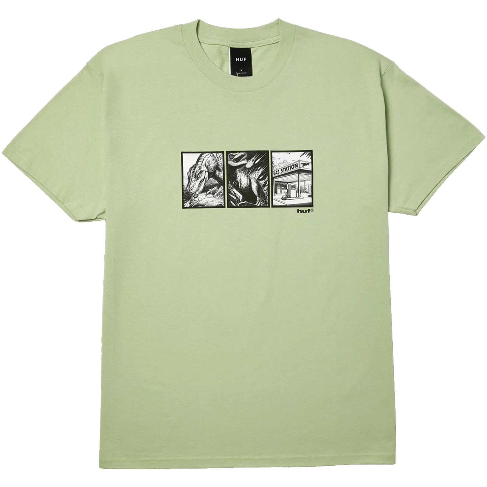 Huf Fossil Fuel T-shirt - People Skate and Snowboard