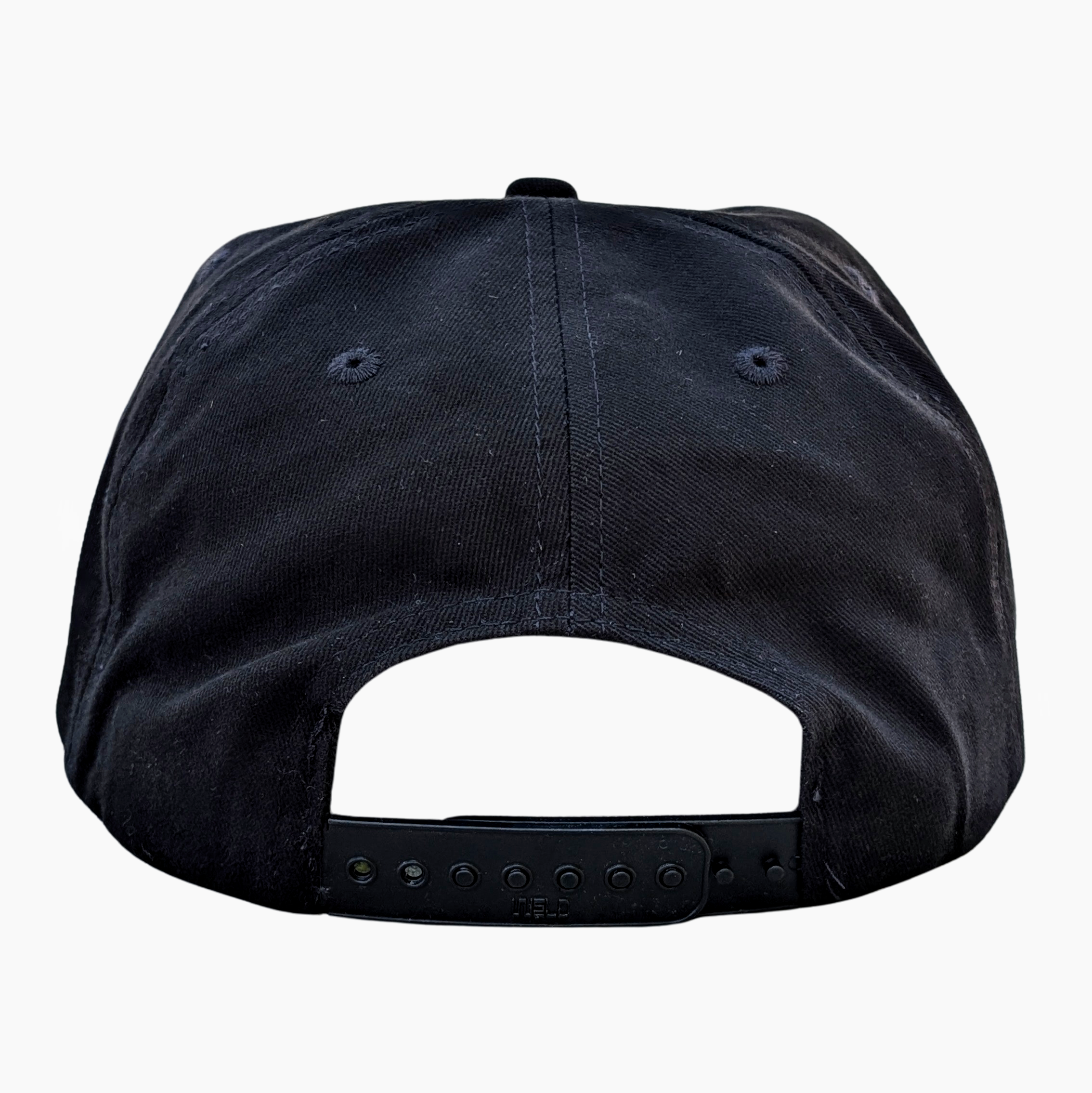 People Quad Logo Brushed Cotton Snapback Hat - People Skate and Snowboard