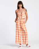 RVCA Womens Bridgette Peplum Crop Top - People Skate and Snowboard