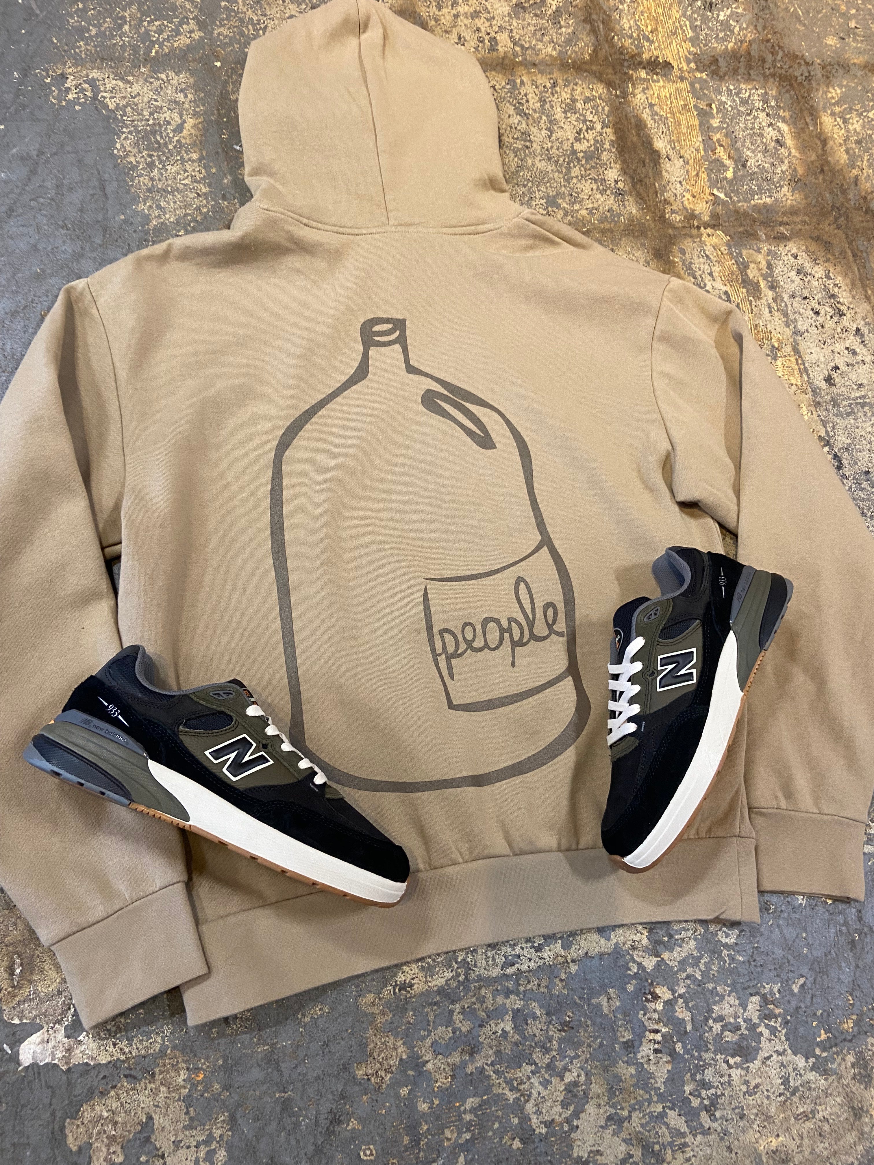 People Milk Jug Boxy Hoodie - People Skate and Snowboard
