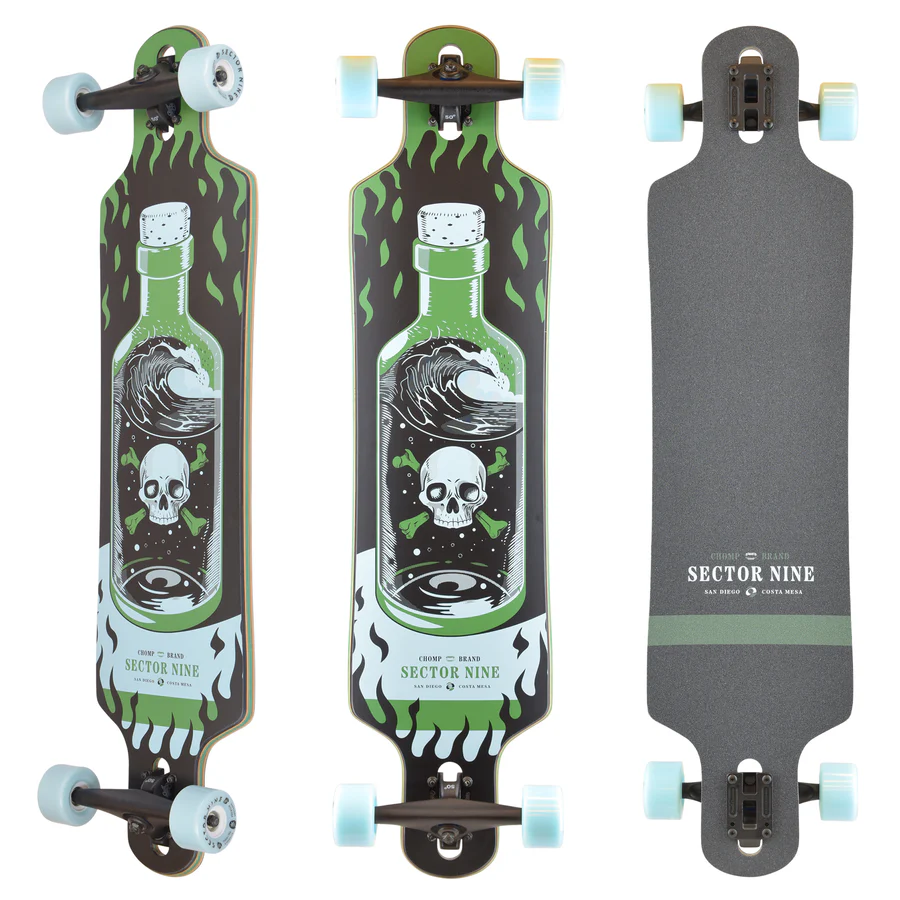 Sector 9 Meridian Potion Complete - People Skate and Snowboard