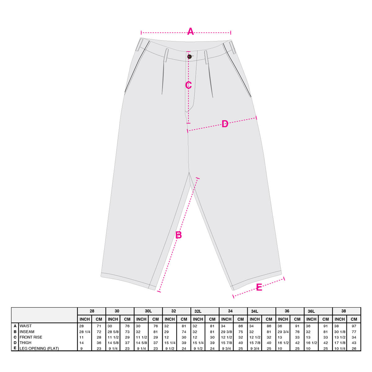 Quasi Warren Trouser Pant size 30 - People Skate and Snowboard